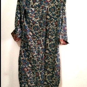 Biba Kalamkari Kurta For Girls