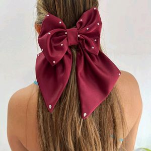 Pearl Big Bow 💗 ( Other Colour Available)