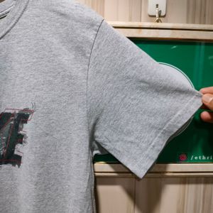 Nike Grey Big Logo T-Shirt