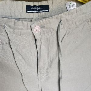 28 Waist NEW Linen Blend Pants