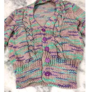 Cardigan Sweater For Girl's