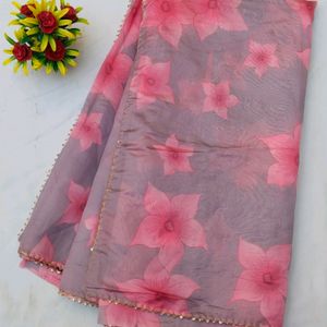 🥳Offer 🎉🔥Organja Saree😍