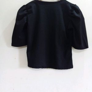 Pretty Black Top For Women