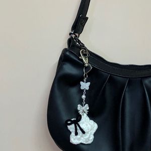 White Bag Charm 🤍