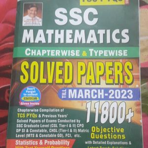 SSC Maths TCS PYQs_Kiran Publication_Book