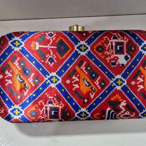 Patola Printed Clutch