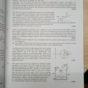 Physics JEE Advanced Question Bank & Answer Key