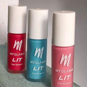 MyGlamm LIT Nail Enamel