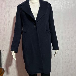 Navy Blue Overcoat-lightweight