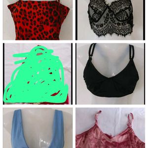 12 BRALETTE &TOPS IN JUST 499