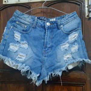 Small Size Denim Shorts