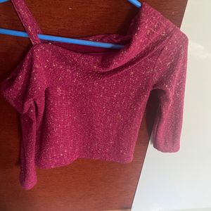 Off Shoulder Party Wear Top