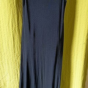 Blue Long Party Suit With Blue Pant