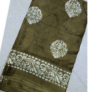 Crepe Saree