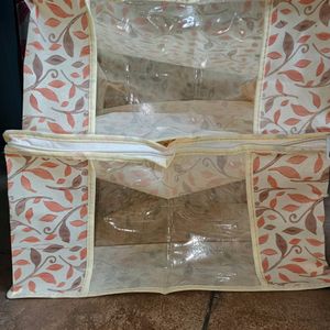 Drop Loot Saree Organiser Storage Bags