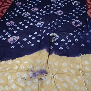 Matching Cotton Dupatta Having Stain