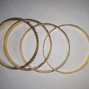 Golden Bangle Set