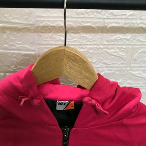 Pink Black Hoodie Small