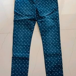 Dark Blue Jeggings For Teenager Girl