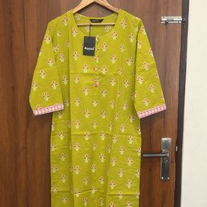 Cotton Blend Kurta For Women