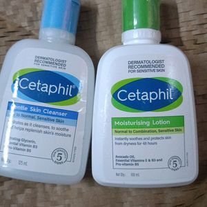 Combo Of Cetaphil Gentle Cleanser & Moisturizer