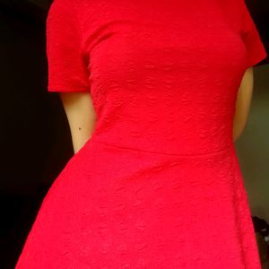 Curl Rosey Red dress