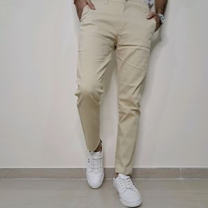 Divide 1008 Men's Box Dobby Yellow Trouser