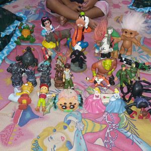 All Of Cartoon Character 27 Pieces