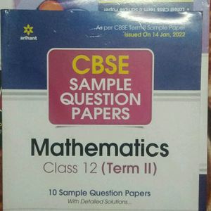 Arihant Class 12 Sciene Sample Question Paper