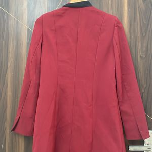 Red stylish Overcoat