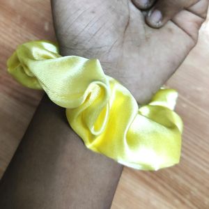 Yellow Scrunchie