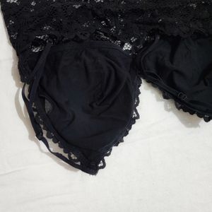 Lace Black Bralette