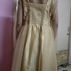 Golden Party Gown