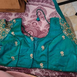 Fully Stitched Embroidery Work Blouse
