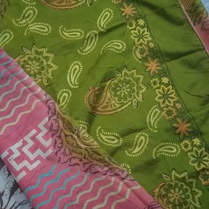 Fabulous Tussar Silk Saree Eye-catching Color Cmbo