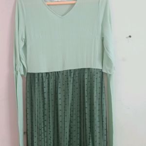 Crisscross Sleeves Maxi