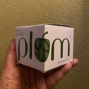 New Plum Green Tea Clear Face Mask