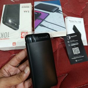 portronics brand new power bank 10000mah