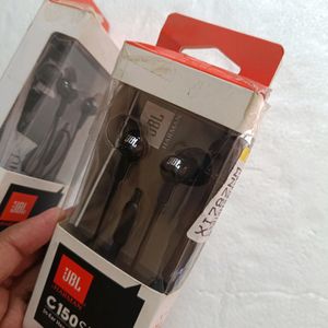 Jbl c150si earphone pack of 3 brand new orignal