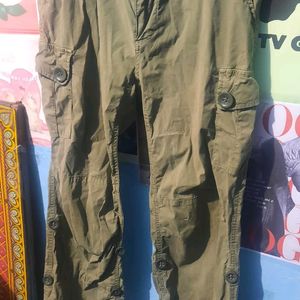 OLIVE GREEN CARGO PANT✨