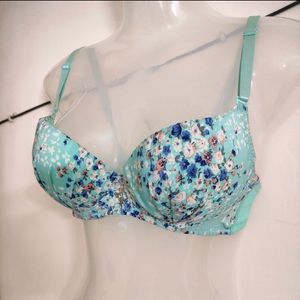 Floral Padded Bra