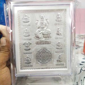 999 Pure Silver Ashta lakshmi Frame In Premium Box