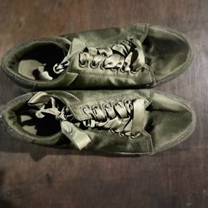 Olive Green Sneakers