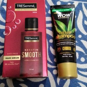 TRESemme Hair Serum With Free 💥Wow Shampoo