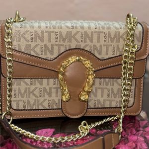 Tan Women Sling Bag B3