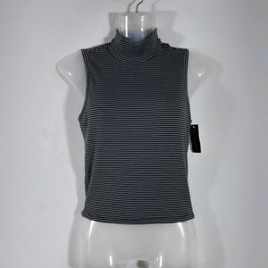 Grey & Black Stirpes Top (Girls)