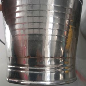 Steel Water Iron Bucket With Lid