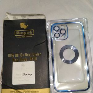 Iphn 12 Pro Max Electroplared Cd Case