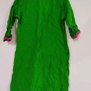 Beautiful Green Kurta