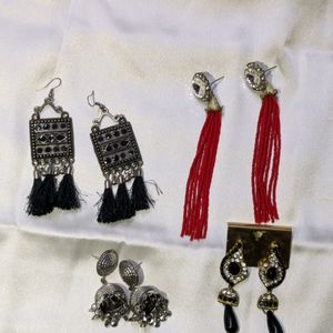 Earings Pack Of 4